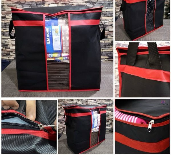 Black Storage Bag Organiser Large (good Quality)