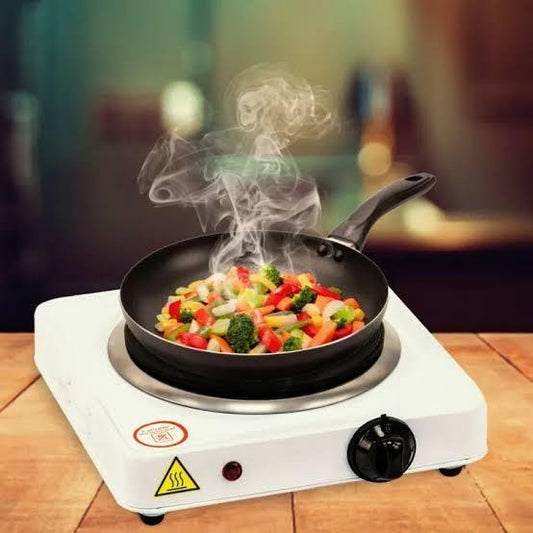 Electric Stove For Cooking, Hot Plate Heat Up In Just 2 Mins, Easy To Clean, (random Color )