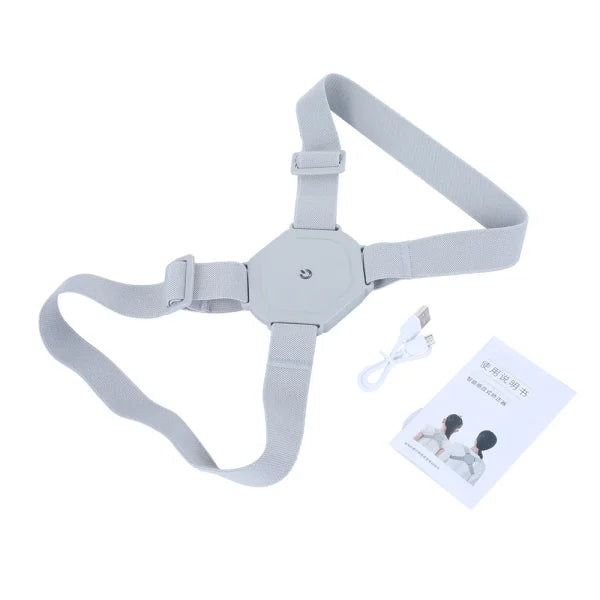 Adjustable Spine Back Support Posture Sensor Belt Chargeable