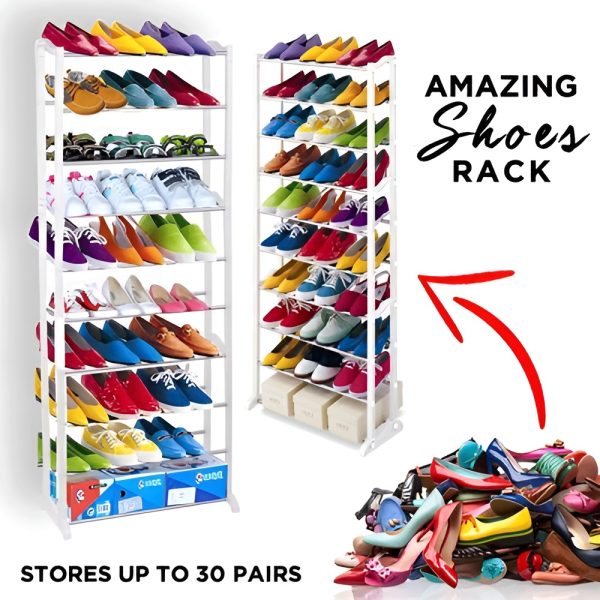 Amazing Shoe Rack Shoe Rack Organizer 30 Pcs Pair