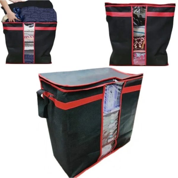 Black Storage Bag Organiser Large (good Quality)