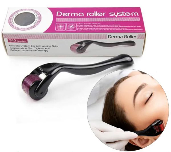 Combo Deal 1 Silicone Face Cleansing Brush + 1 Derma Roller