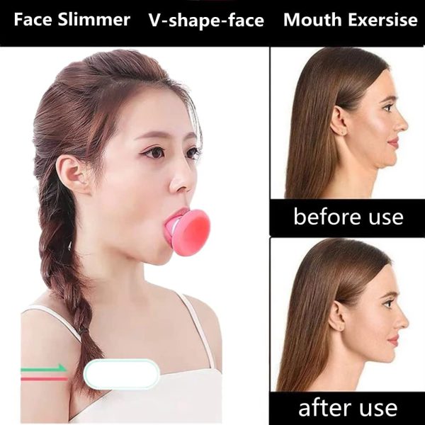 Jawline Exerciser | Face Exerciser, Facial Yoga For Skin Tighten Firm, Double Chin Breathing Exercise Device Jaw Face Slimmer