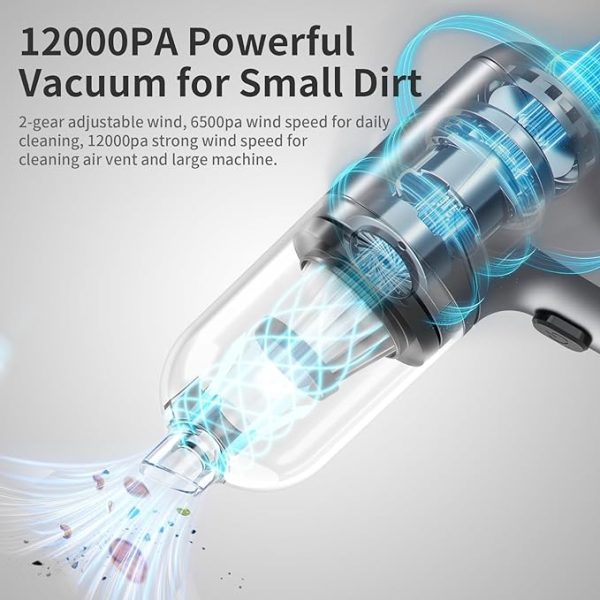 Multifunctional Portable Vacuum Cleaner For Car, Home, Outdoor