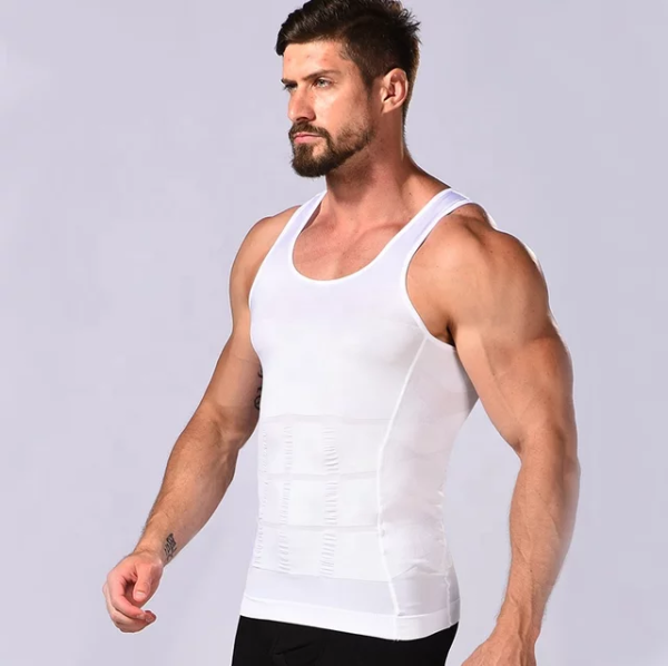 Slim N Fit Body Shaper Vest Shirt – Tank Top Sleeveless Shapewear For Men